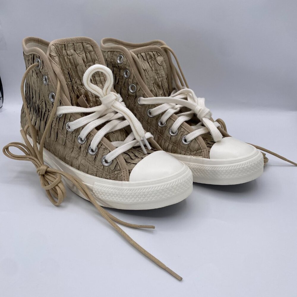Converse Chuck Taylor All Star Wrinkled Satin Shoes Women's US 8.5 - Picture 7 of 16